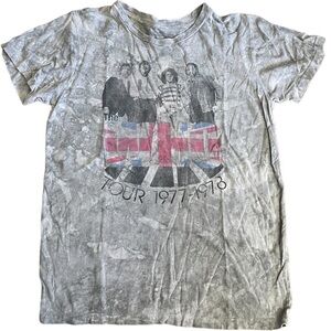 Winterland The Who grey tie dye shirt sleeve   rockband cotton tee size large